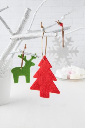 Christmas tree ornament, snowflake