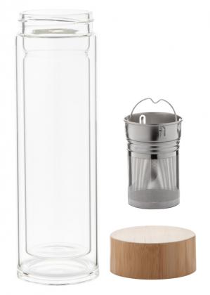 glass thermo bottle
