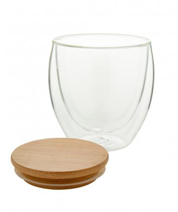 glass thermo mug