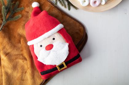 Christmas polar blanket, Santa Claus
