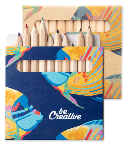 custom 12 pc pencil set