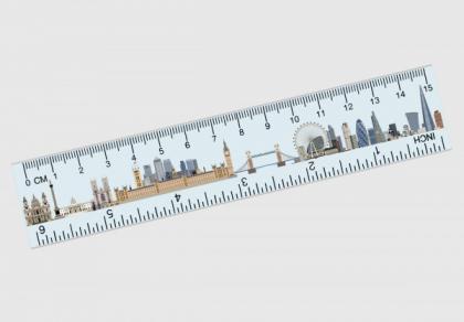 15cm Acrylic Rulers - recycled/recyclable