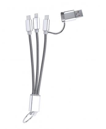 keyring USB charger cable