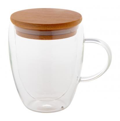 glass thermo mug