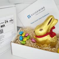 Chocolate Easter Lindt Bunny & Mini Easter Eggs Gift Box