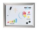 Framed Magnetically Receptive Dry Wipe Boards - A3