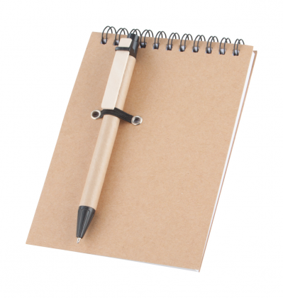 Concern notebook with pen