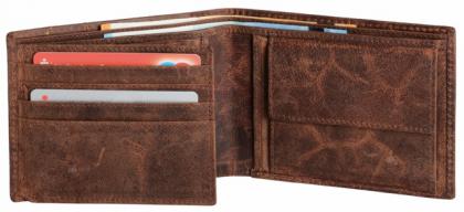 Genuine leather wallet WILDERNESS