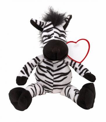 Plush zebra LORENZO