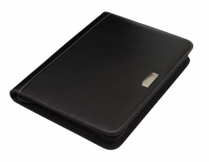 Portfolio NOBLESSE in DIN A4 format with integrated holder for tablet PC