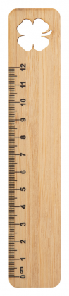 Rooler bamboo ruler, clover