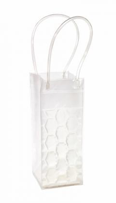 Transparent cooler bag ICE CUBE