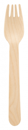 Woolly wooden cutlery, fork