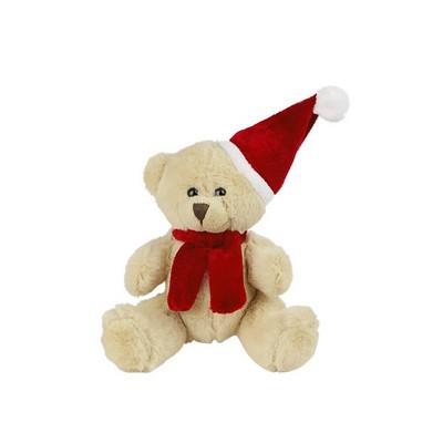 Plush Christmas teddy bear | Nathan Honey