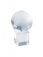 Satelite crystal globe