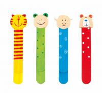 Wooden bookmarks FUNNY ANIMALS 4-times assorted, price per piece