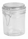 Glass storage jar CLICKY, approx. 280 ml