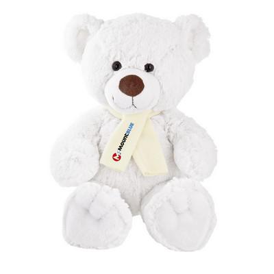Plush teddy bear | Monty White