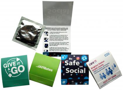 Condom Matchbooks