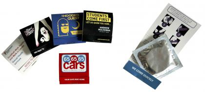 Condom Matchbooks