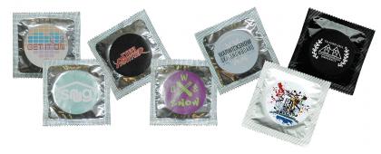 Condom Foils Printed Label