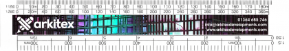 Architects Scale Ruler - 150mm (Spot Colour Print)