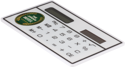 Credit Card Calculator (Spot Colour Print)