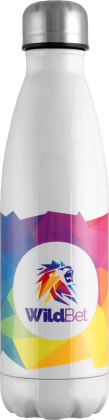 Mood® Vacuum Bottle - Gloss White (Spot Colour Print)