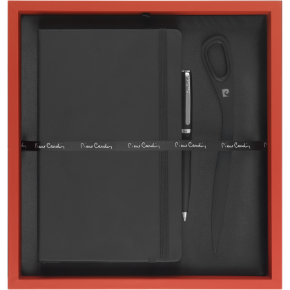 Pierre Cardin® Exclusive Gift Set II (Deboss to Notebook & Laser Engraving to Pen & Letter Opener)