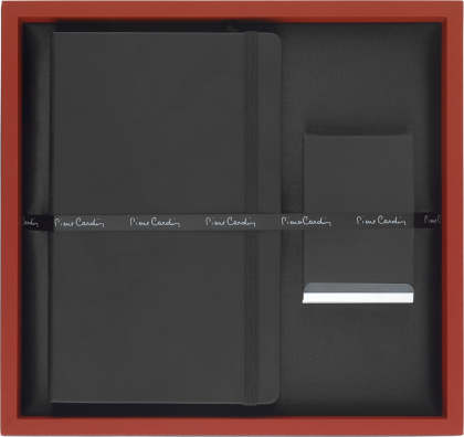 Pierre Cardin® Exclusive Gift Set IV (Digital Print to Notebook & Laser Engraving to BC Holder )
