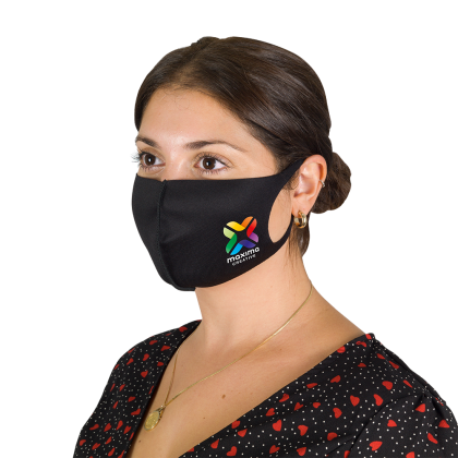 Polyester Face Mask (Spot Colour Print)