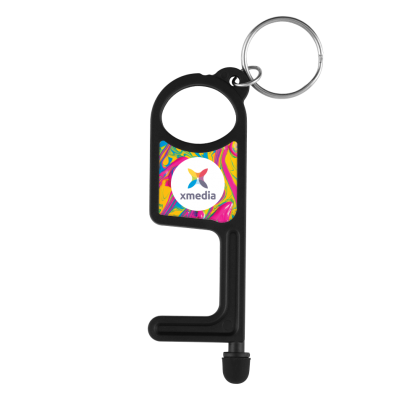 Touchfree Keyring with Stylus (Full Colour Print)