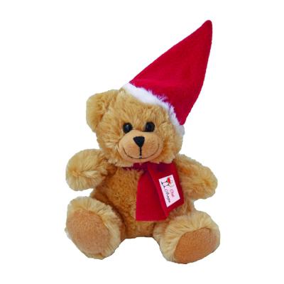 Plush Christmas teddy bear | Clarence