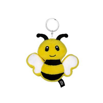 RPET plush bee with NFC chip, keyring | Zibee