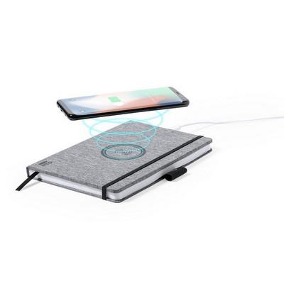 Notebook A5, wireless charger 10W