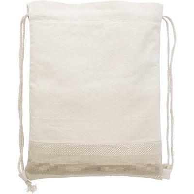 Cotton drawstring bag