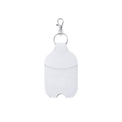 Keyring with pouch