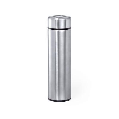 Vacuum flask 470 ml with sieve stopping dregs