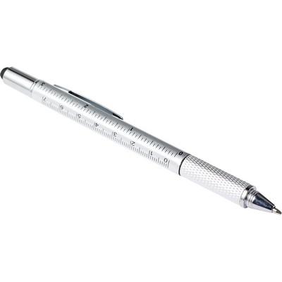 Multifunctional ball pen, touch pen, ruler, spirit level