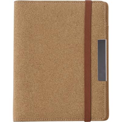 Cork conference folder A5 with notebook