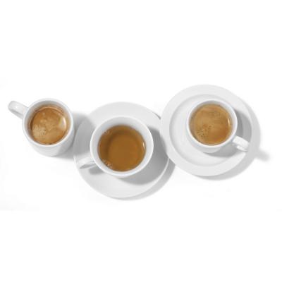 Ceramic cup 230 ml with saucer