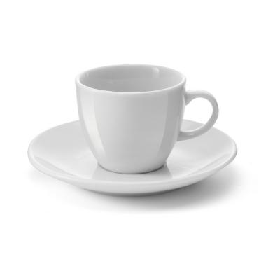 Ceramic cup 80 ml with saucer