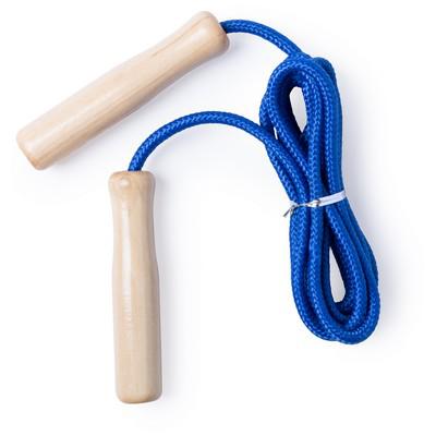 Skipping rope with wooden handles