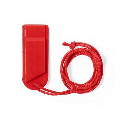 Whistle with neck cord