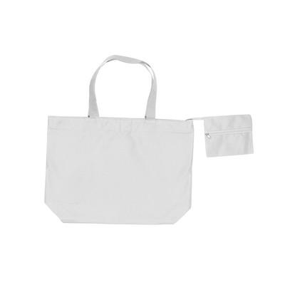 Beach bag, shopping bag with cosmetic bag