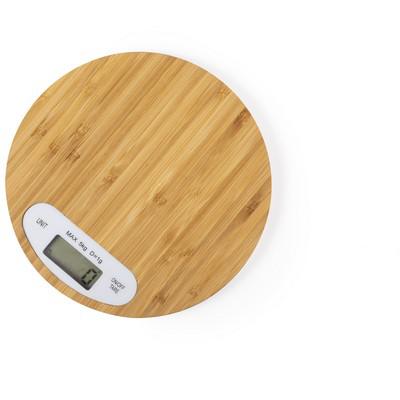 Bamboo kitchen scale