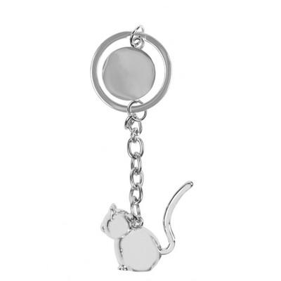 Keyring "animal" with shopping cart coin