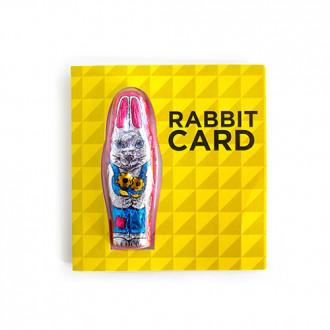 Chocolate Rabbit Card