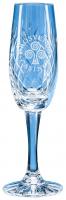 165ml Glencoe Lead Crystal Panel Champagne Flute E121306