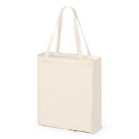 Cotton foldable shopping bag, jute details